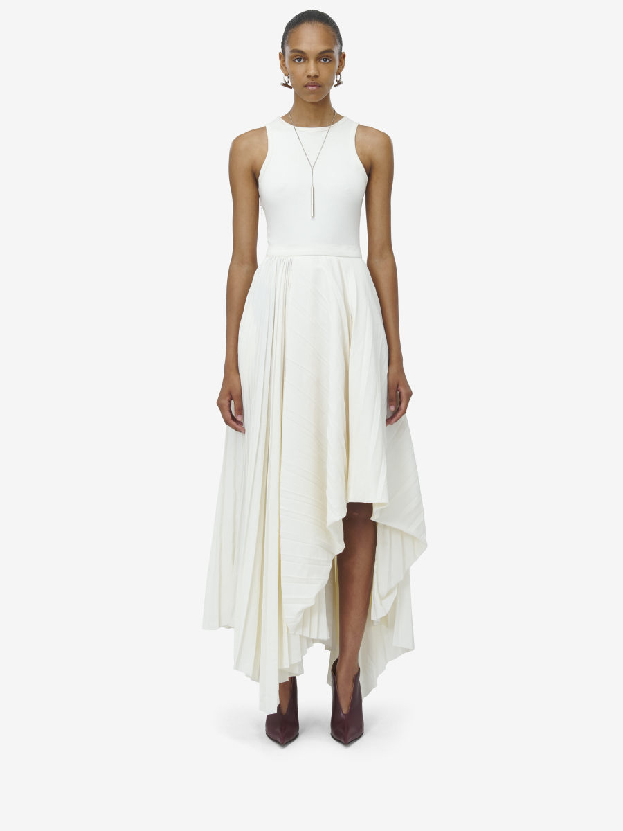 ALEXANDER MCQUEEN - Asymmetric Dress - Item 814517QLAED9015